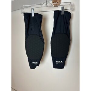 McDavid HEX Knee Pads Compression Sleeve Black Adult Medium Sports Gear
